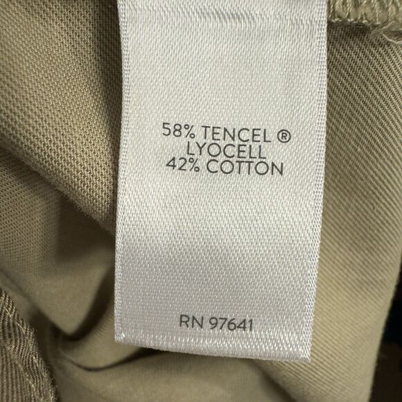 J Jill Shirt Dress Large Tencel Cotton Blend With Pockets Lagenlook Minimalist - Picture 5 of 6